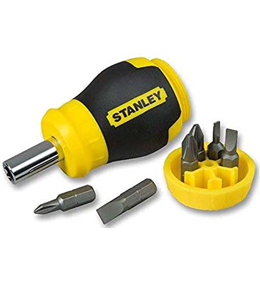 Stanley Multibit Stubby Screw Driver Set
